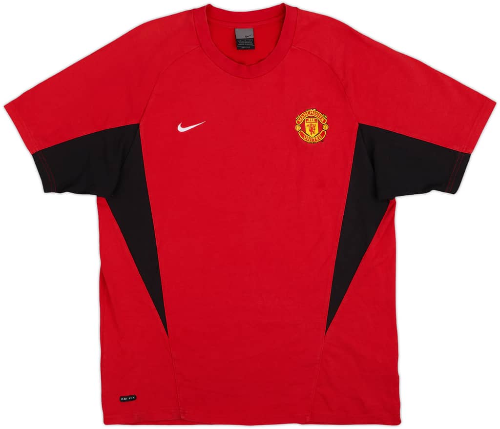 2003-04 Manchester United Training Shirt - 8/10 - (M)