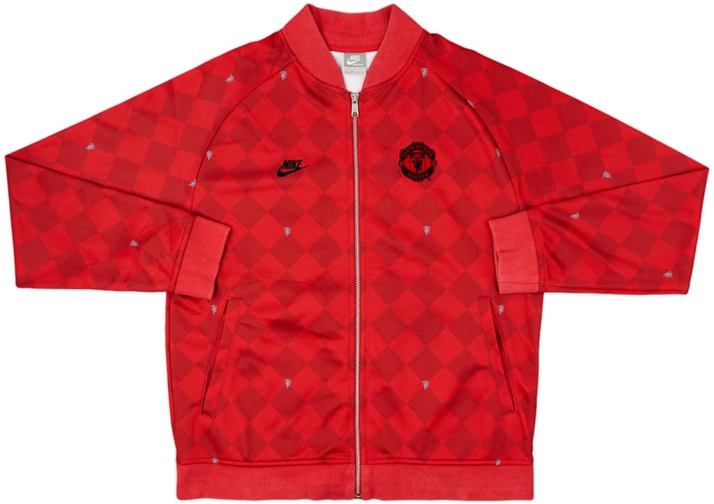 2009-10 Manchester United Nike Track Jacket - 10/10 - (L)