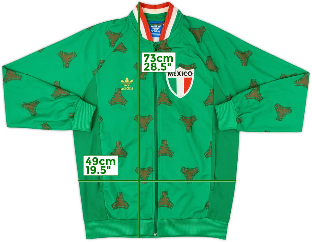 2013-14 Mexico adidas Originals Retro Track Jacket - 10/10 - (S)