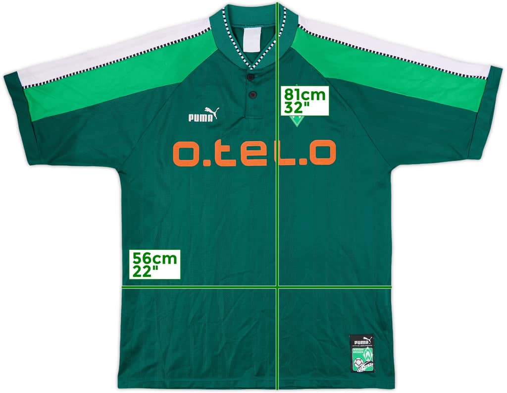 1997-99 Werder Bremen Home Shirt - 9/10 - (L)