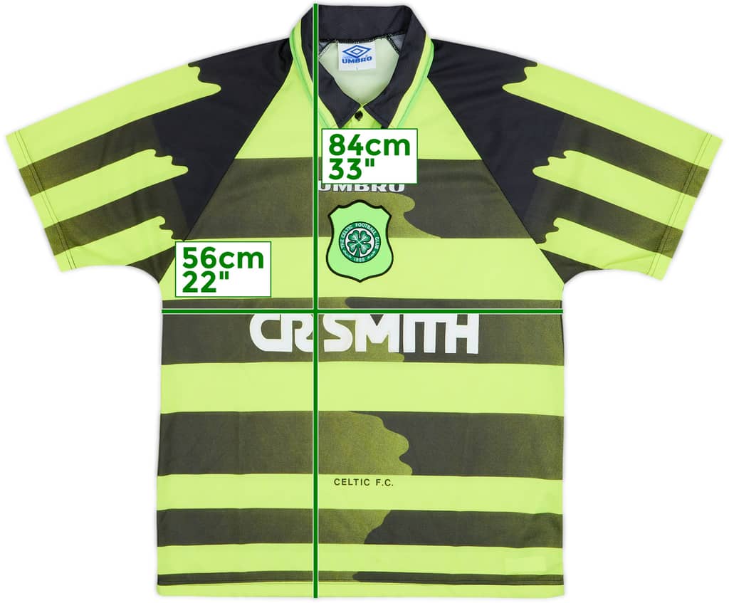 1996-97 Celtic Away Shirt - 8/10 - (L)