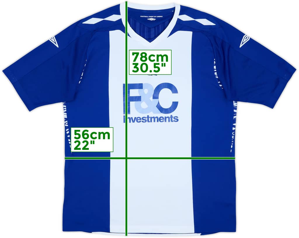2007-08 Birmingham Home Shirt - 8/10 - (XL)