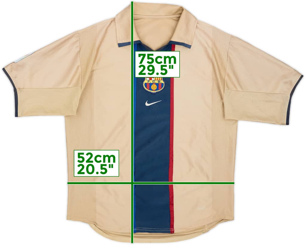 2001-03 Barcelona Away Shirt - 5/10 - (L)