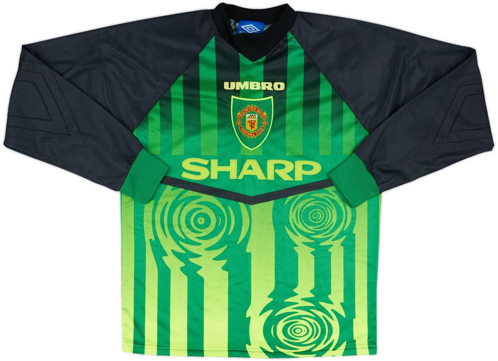 1997-98 Manchester United GK Shirt - 10/10 - (Y)