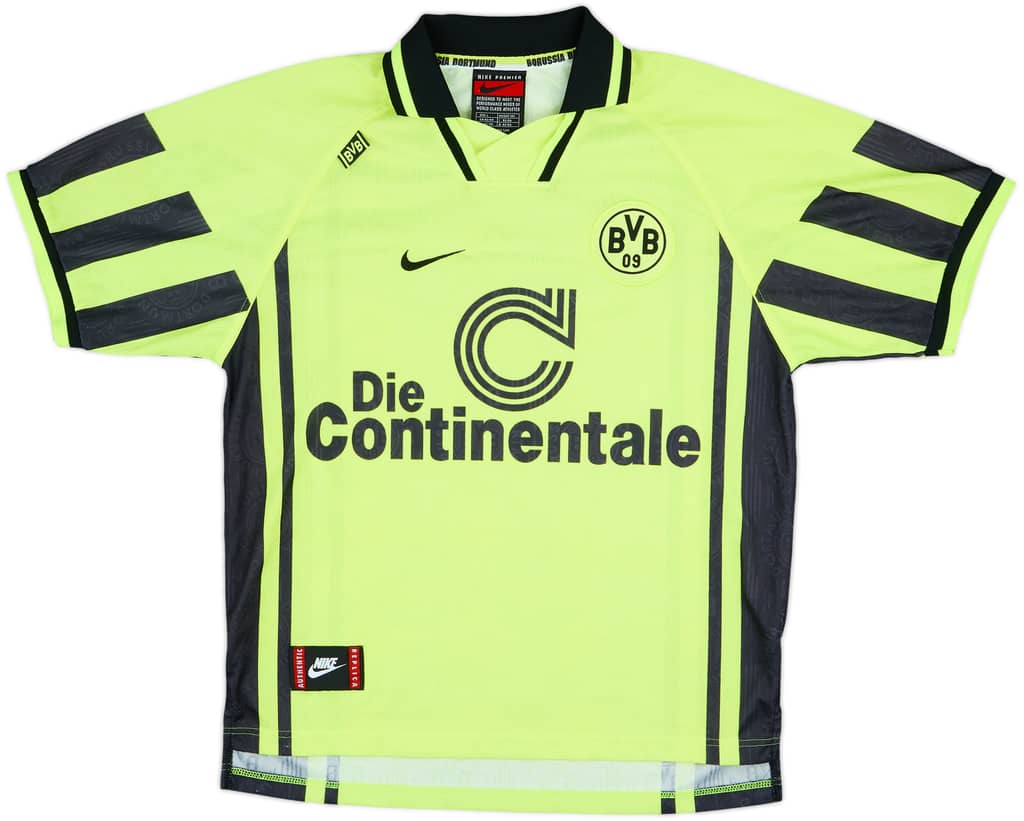 1996-97 Borussia Dortmund Camiseta Local - 10/10 - (L)