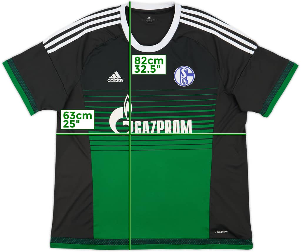 2015-17 Schalke Third Shirt - 8/10 - (XXL)