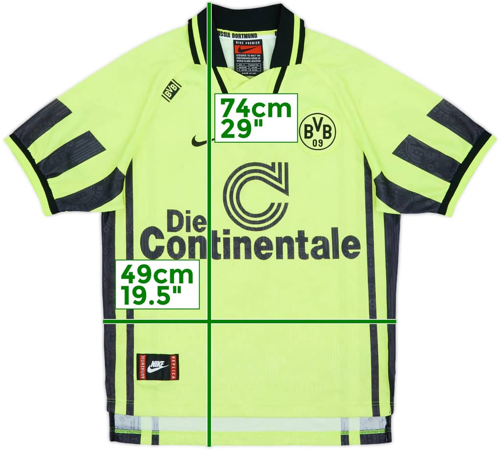 1996-97 Borussia Dortmund Home Shirt - 8/10 - (S)