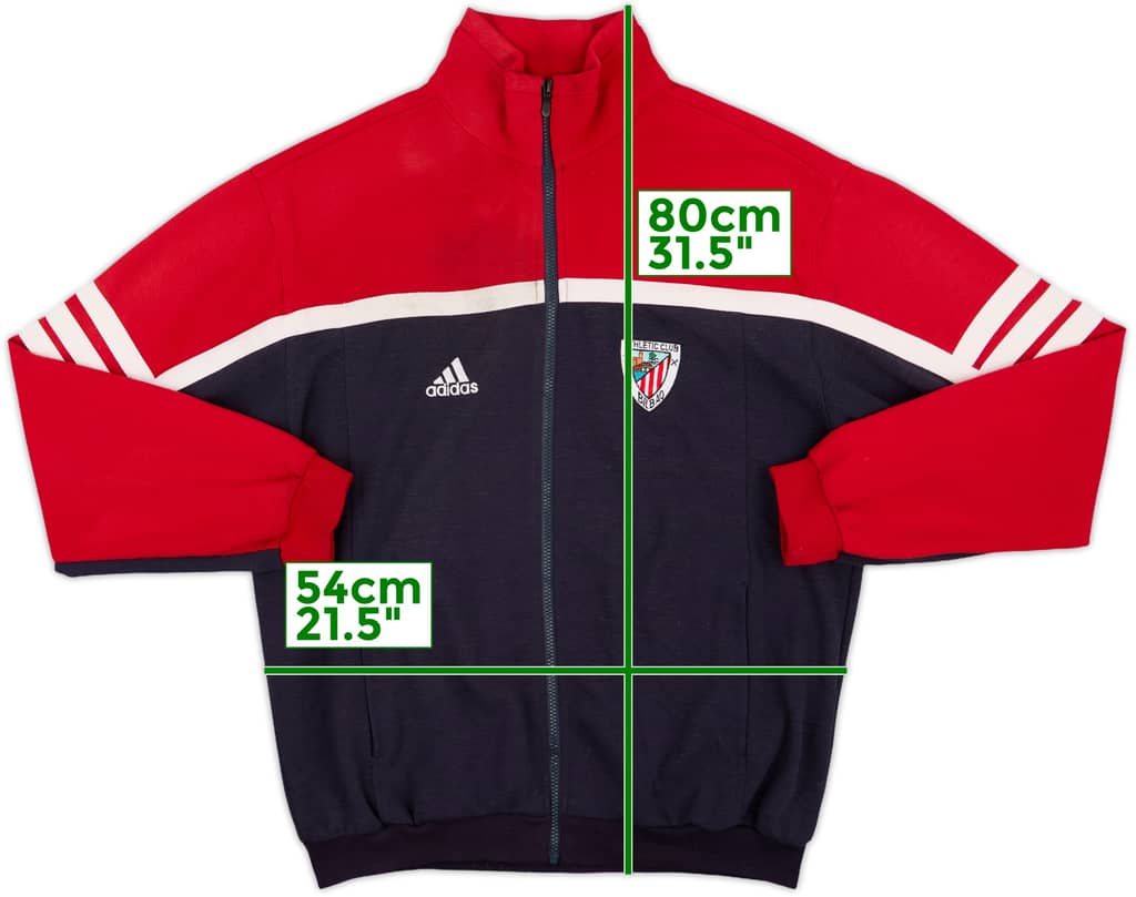 2000-01 Athletic Bilbao adidas Track Jacket - 6/10 - (XL)