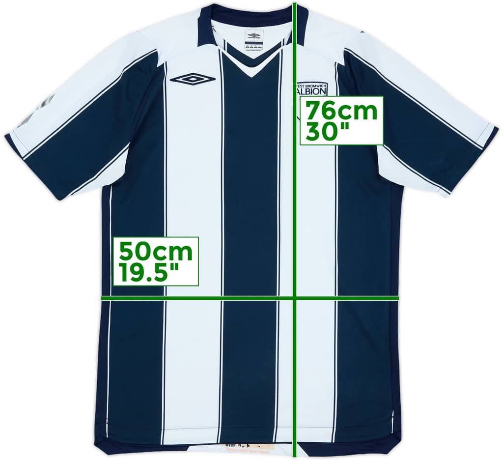 2008-09 West Brom Home Shirt - 9/10 - (M)