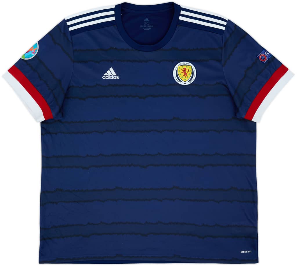 2020-22 Scotland Home Shirt - 7/10 - (3XL)