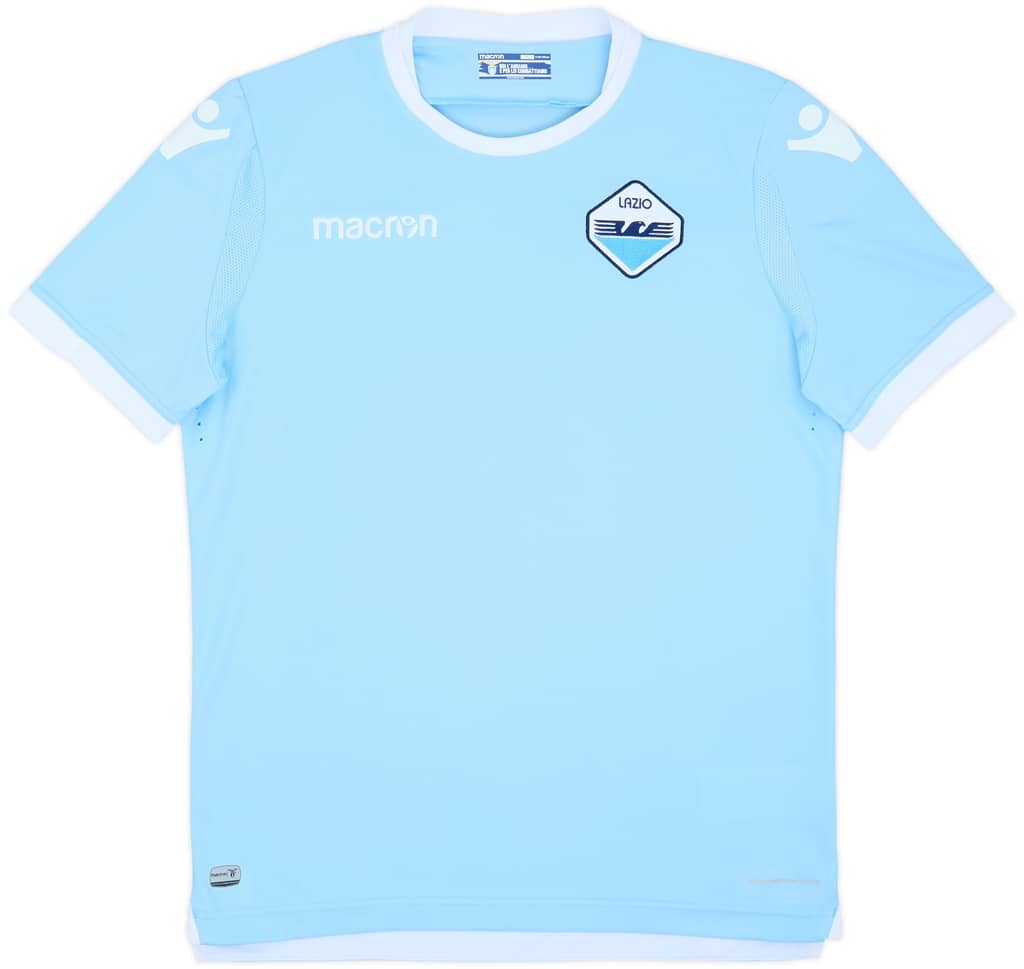 2017-18 Lazio Home Shirt - 9/10 - (XL)