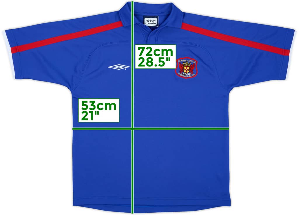 2002-03 Carlisle Umbro Polo Shirt - 8/10 - (M)