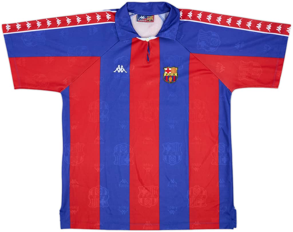 1993-95 Barcelona European Home Shirt - 7/10 - (XL)