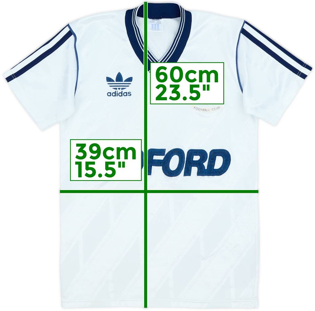 1987-89 Luton Town Home Shirt - 8/10 - (Y)