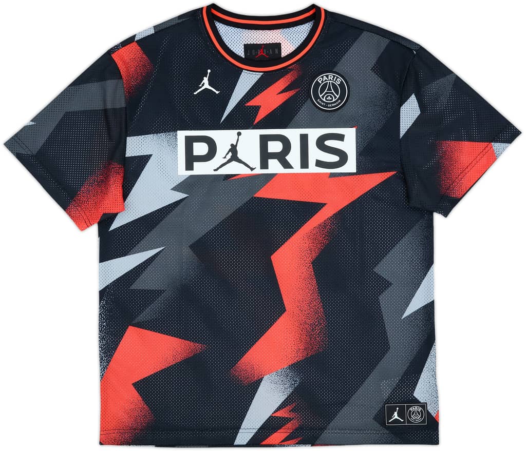 2019-20 Paris Saint-Germain Jordan Mesh Training Shirt - 8/10 - (M)