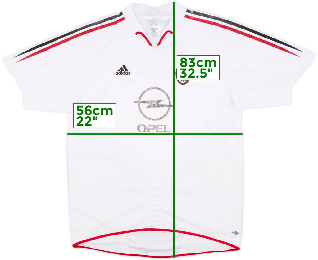 2004-05 AC Milan Away Shirt - 5/10 - (L)