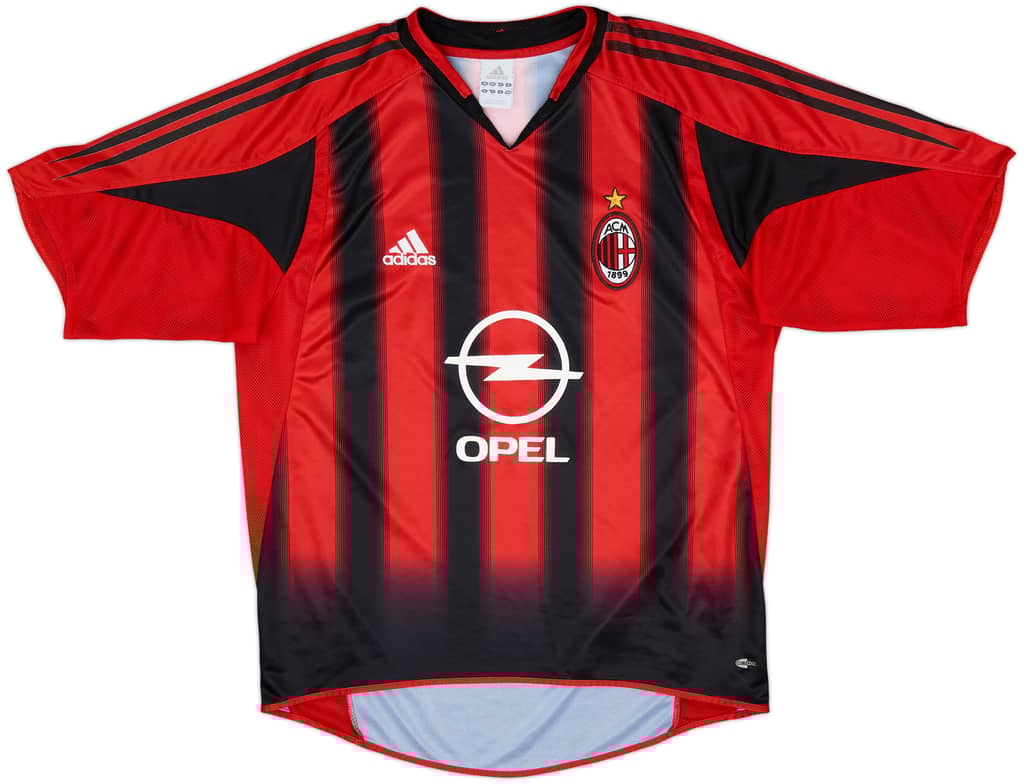 2004-05 AC Milan Home Shirt - 7/10 - (M)