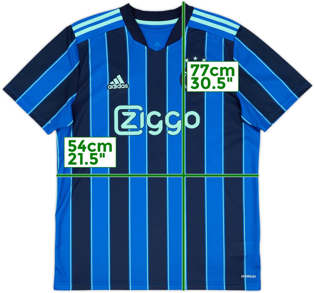 2021-22 Ajax Away Shirt - 9/10 - (L)