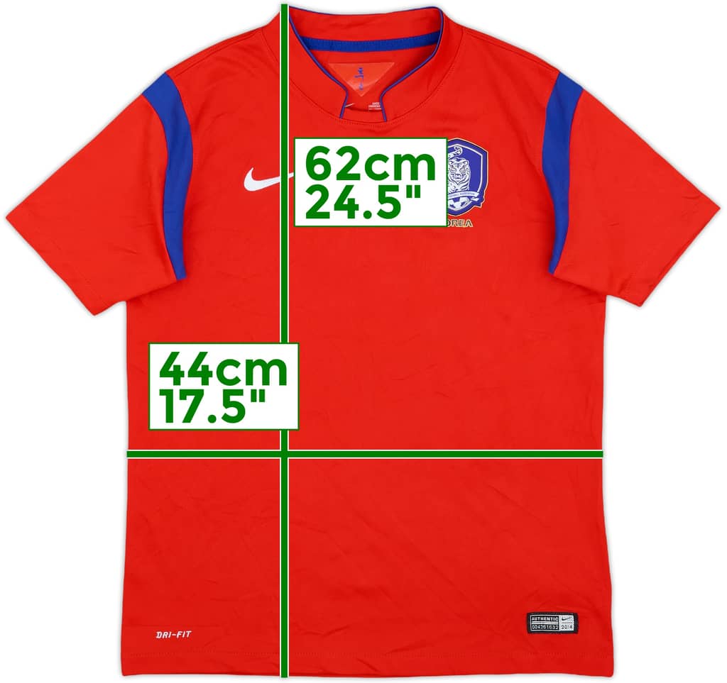 2014-15 South Korea Home Shirt - 9/10 - (L.Boys)