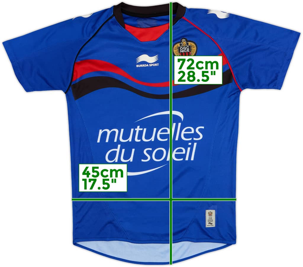 2013-14 Nice Third Shirt - 8/10 - (S)