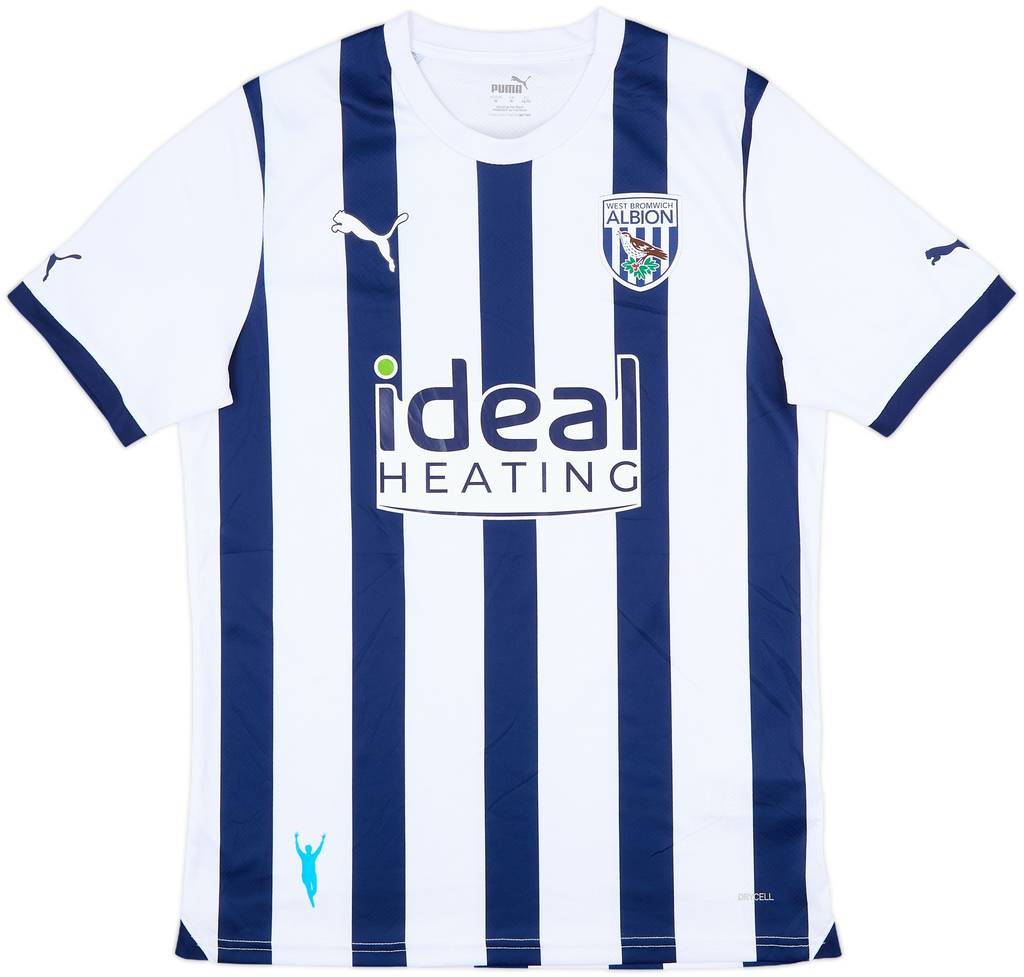 2023-24 West Brom Home Shirt - 8/10 - (M)