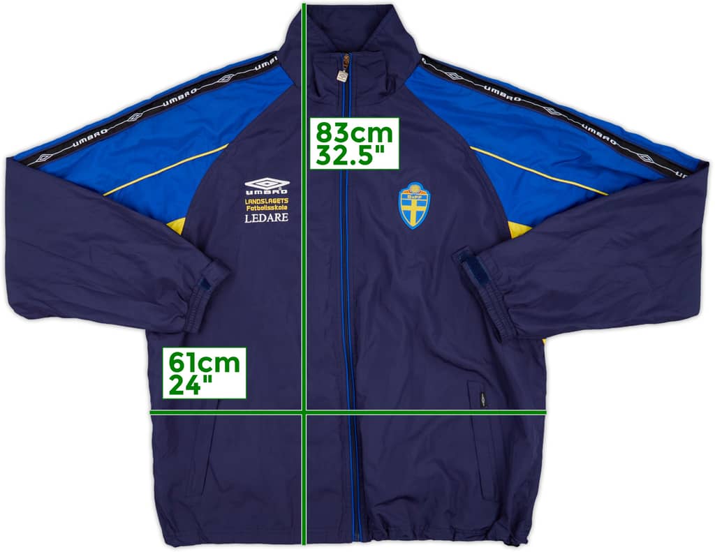 2004-06 Sweden Fotbollsskola Umbro Track Jacket - 10/10 - (XL)