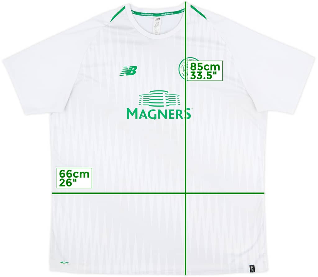 2018-19 Celtic New Balance Training Shirt - 5/10 - (3XL)