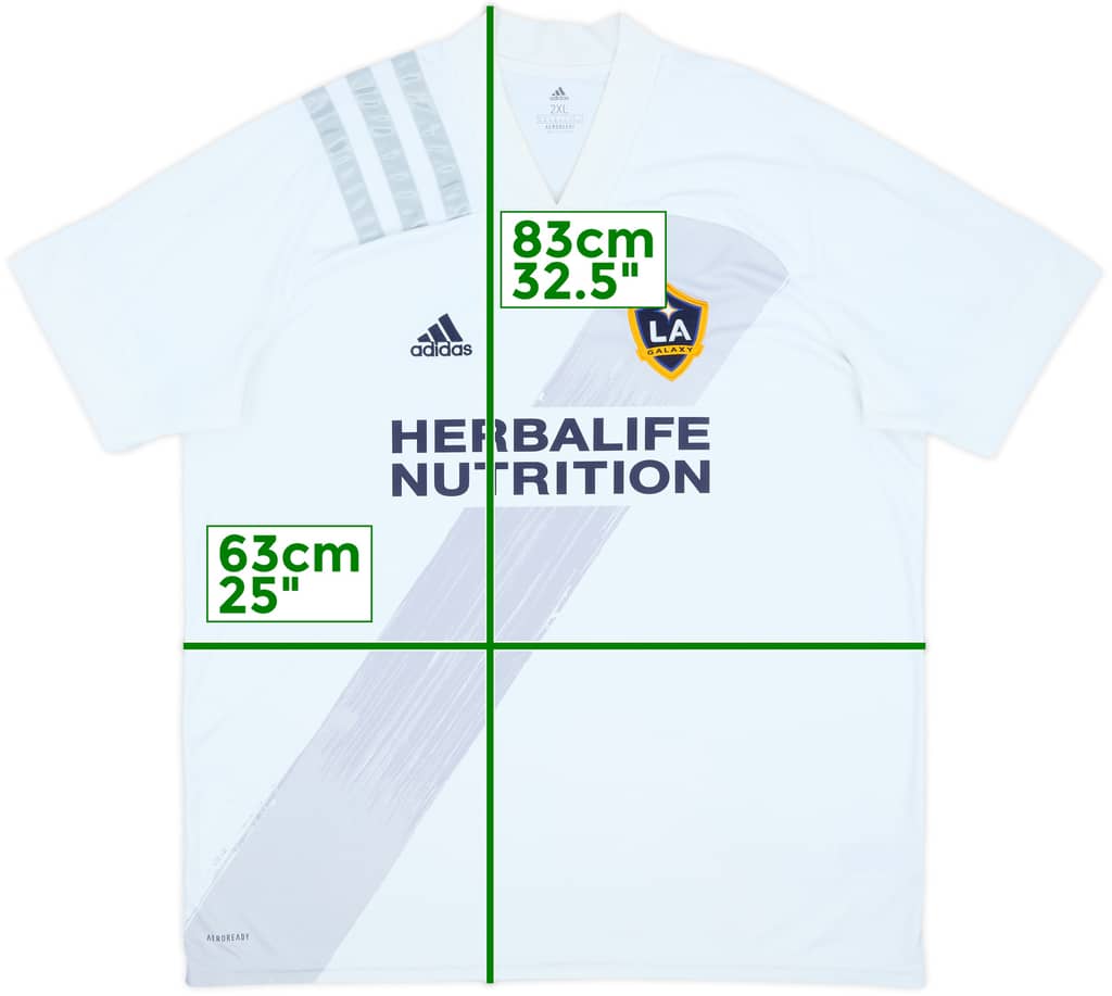 2020 LA Galaxy Home Shirt - 7/10 - (XXL)