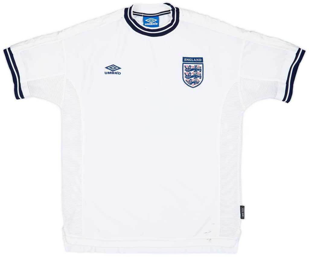 1999-01 England Home Shirt - 5/10 - (XL)