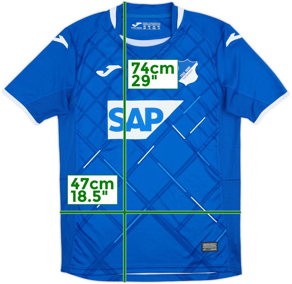 2020-21 TSG Hoffenheim Home Shirt - 10/10 - (XL.Boys)
