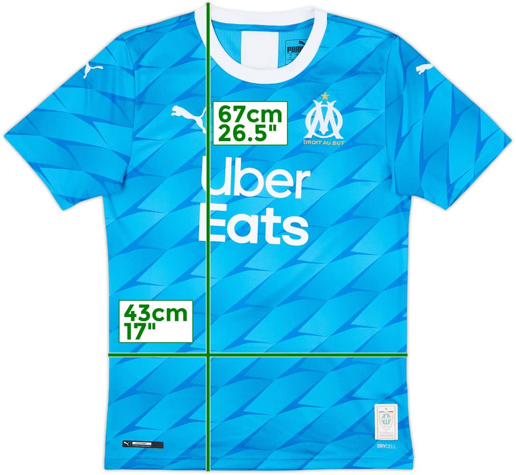 2019-20 Olympique Marseille Away Shirt - 10/10 - (XS)