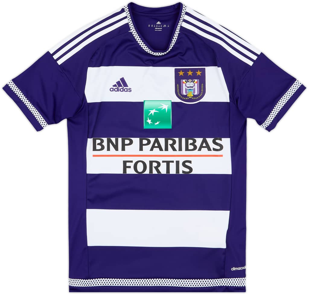 2015-16 Anderlecht Home Shirt - 7/10 - (XS)