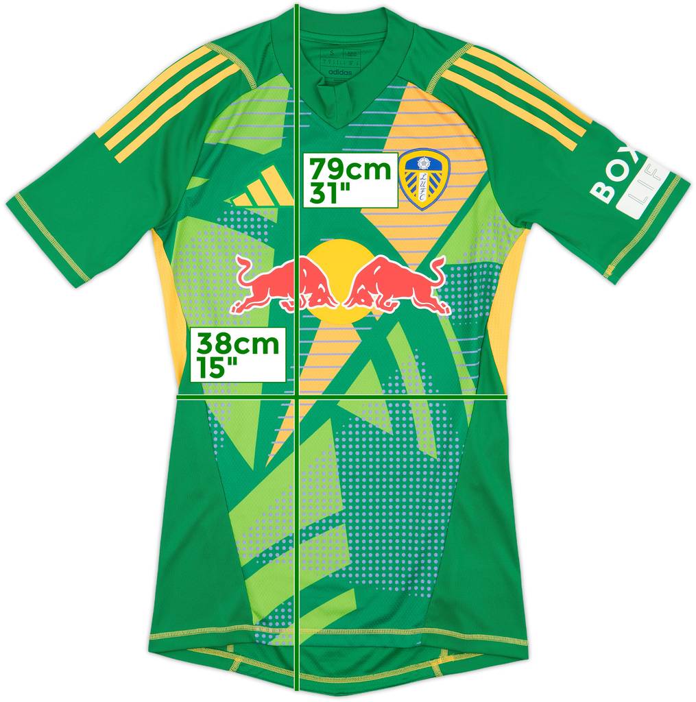 2024-25 Leeds GK S/S Shirt - 9/10 - (S)