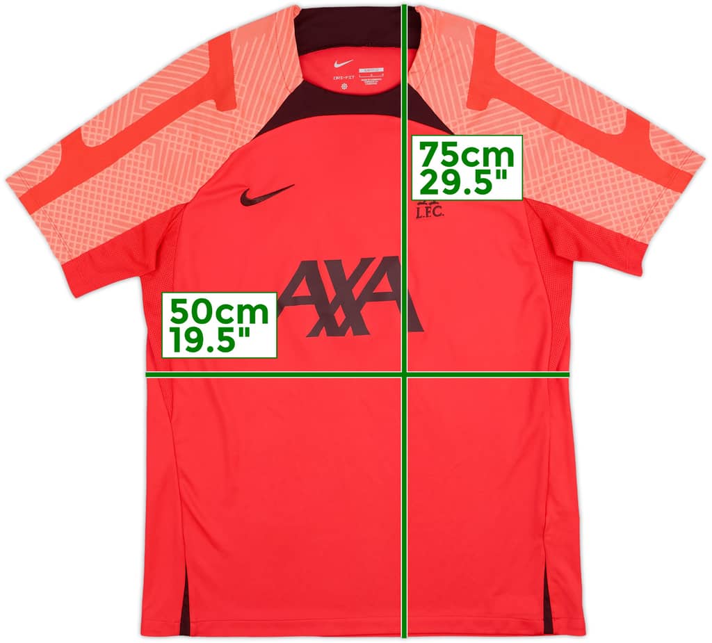 2022-23 Liverpool Nike Training Shirt - 10/10 - (L)