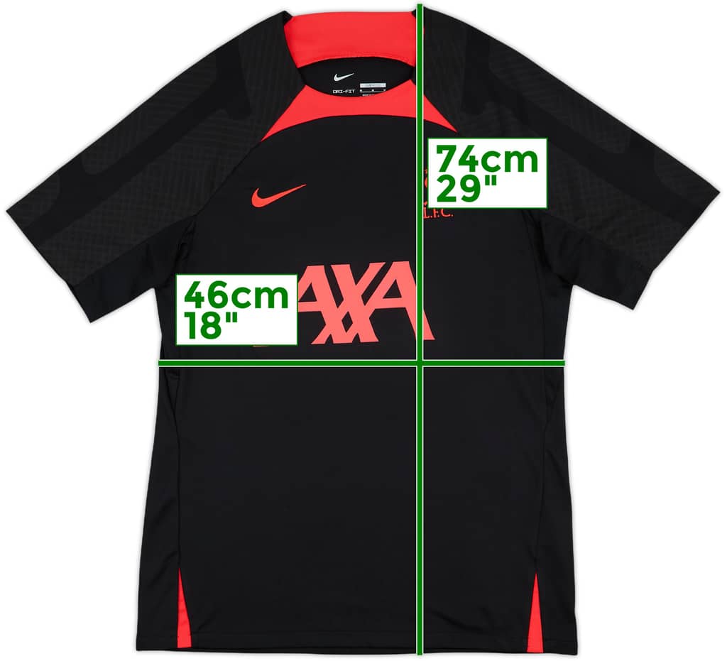 2022-23 Liverpool Nike Training Shirt - 9/10 - (M)