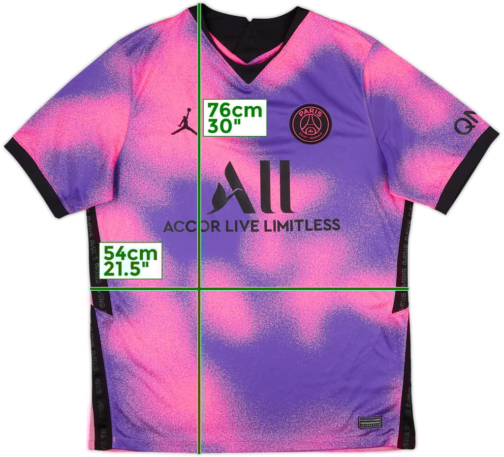 2020-21 Paris Saint-Germain Fourth Shirt - 9/10 - (L)