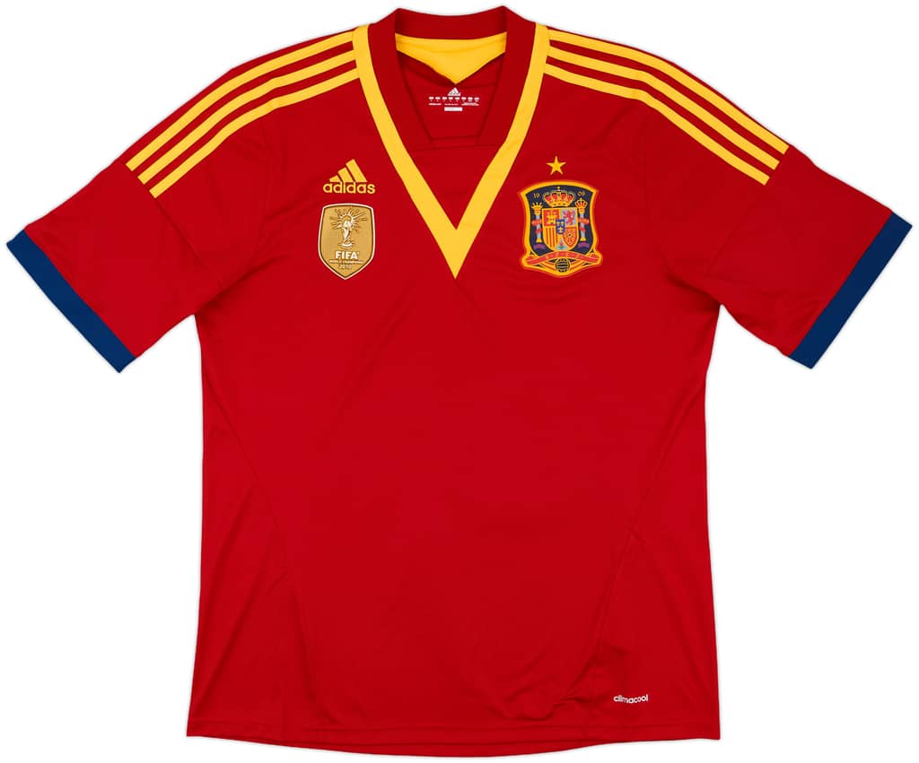 2011-12 Spain Home Shirt - 10/10 - (L)