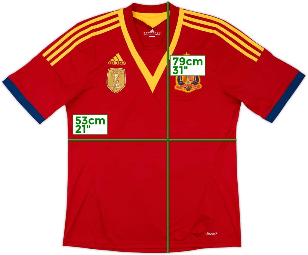 2011-12 Spain Home Shirt - 10/10 - (L)