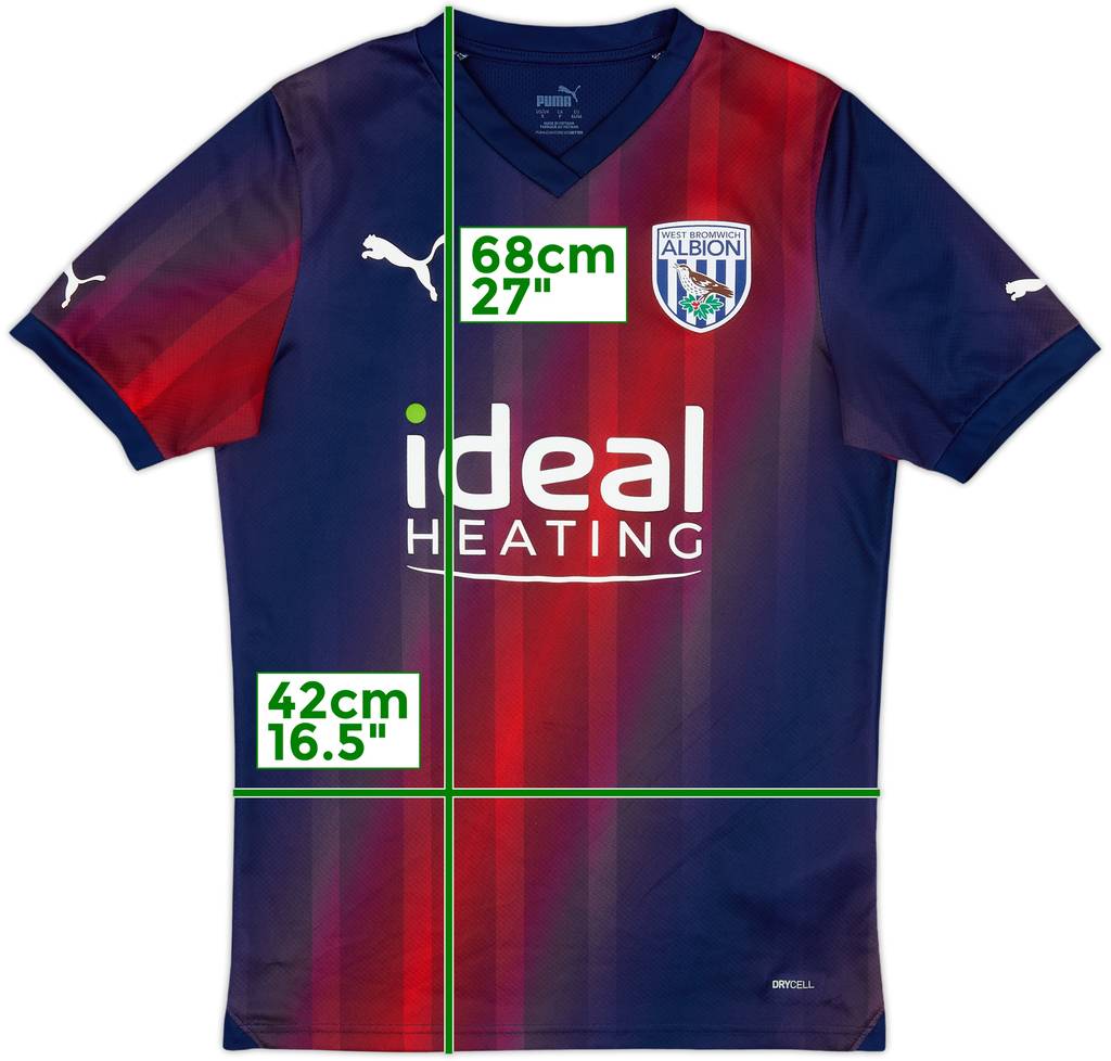2023-24 West Brom Third Shirt - 10/10 - (S)
