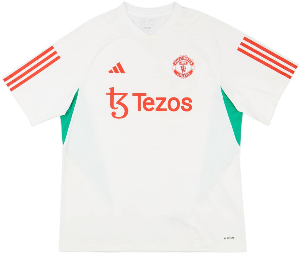 2023-24 Manchester United adidas Training Shirt - 9/10 - (XL)