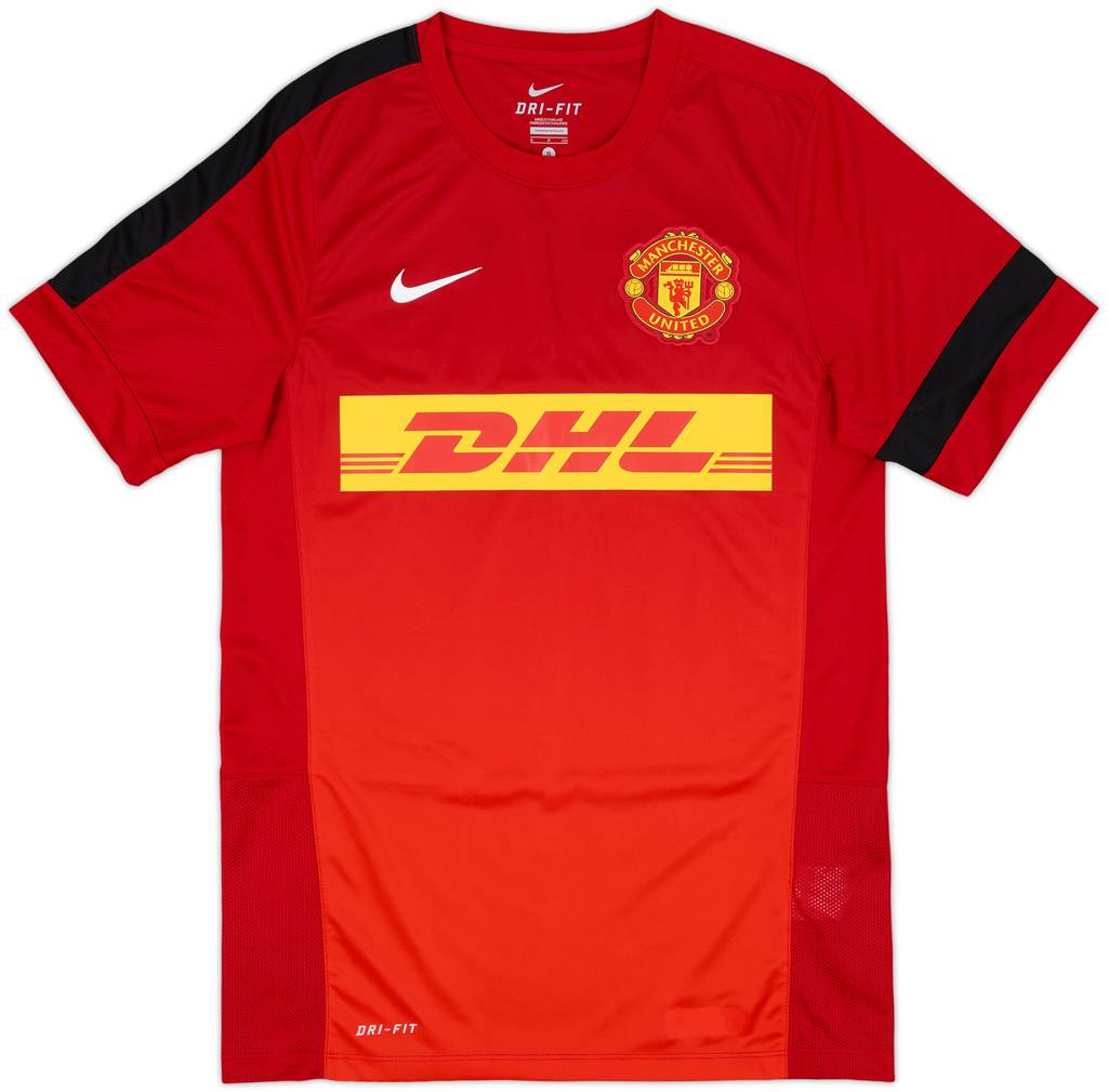 2013-14 Manchester United Nike Training Shirt - 10/10 - (S)