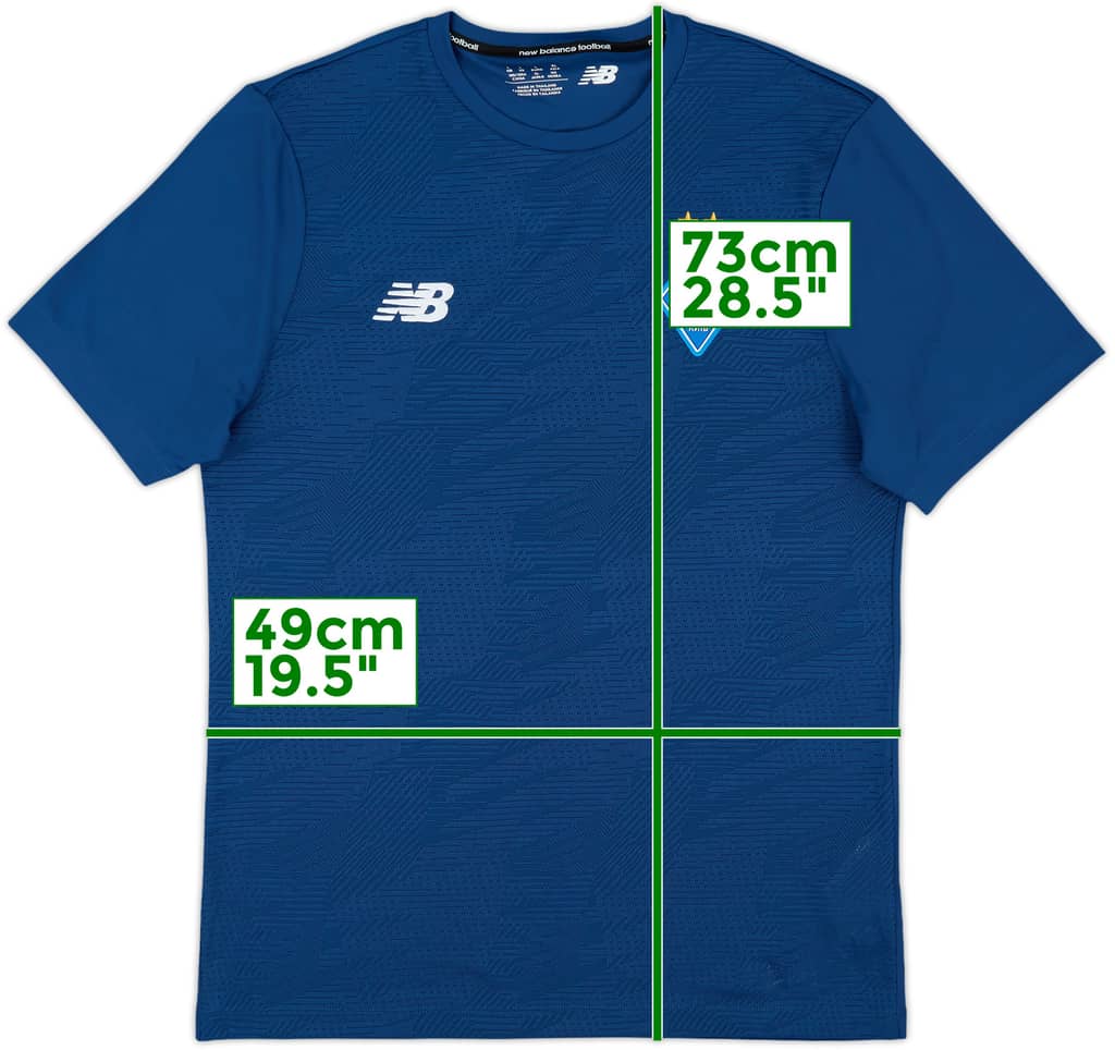 2020-21 Dynamo Kyiv New Balance Training Shirt (L)