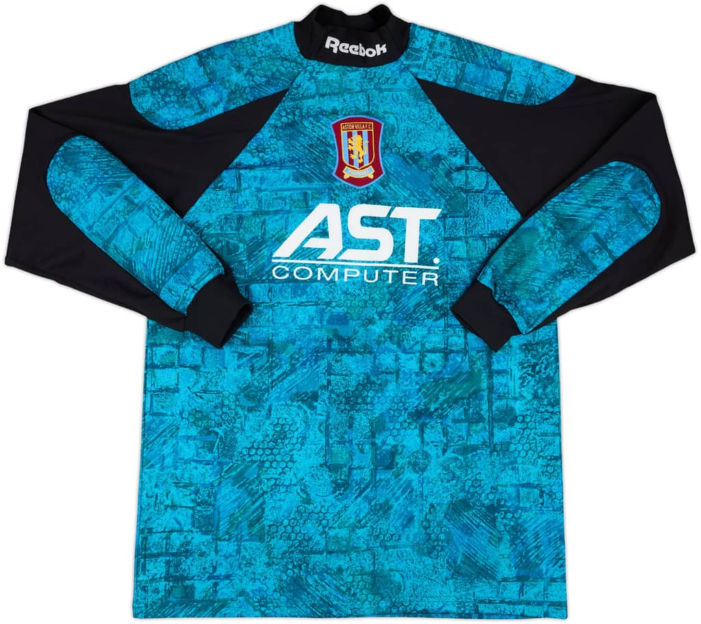 1995-96 Aston Villa GK Shirt - 8/10 - (M)