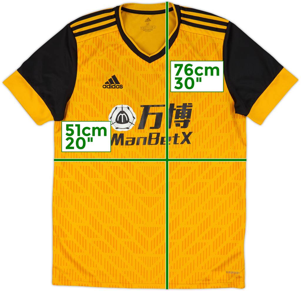 2020-21 Wolves Home Shirt - 5/10 - (M)