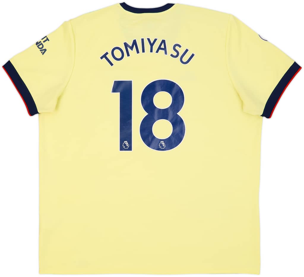 2021-22 Arsenal Away Shirt Tomiyasu #18 - 8/10 - (3XL)