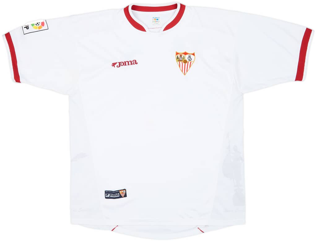 2003-04 Sevilla Home Shirt - 8/10 - (XL)