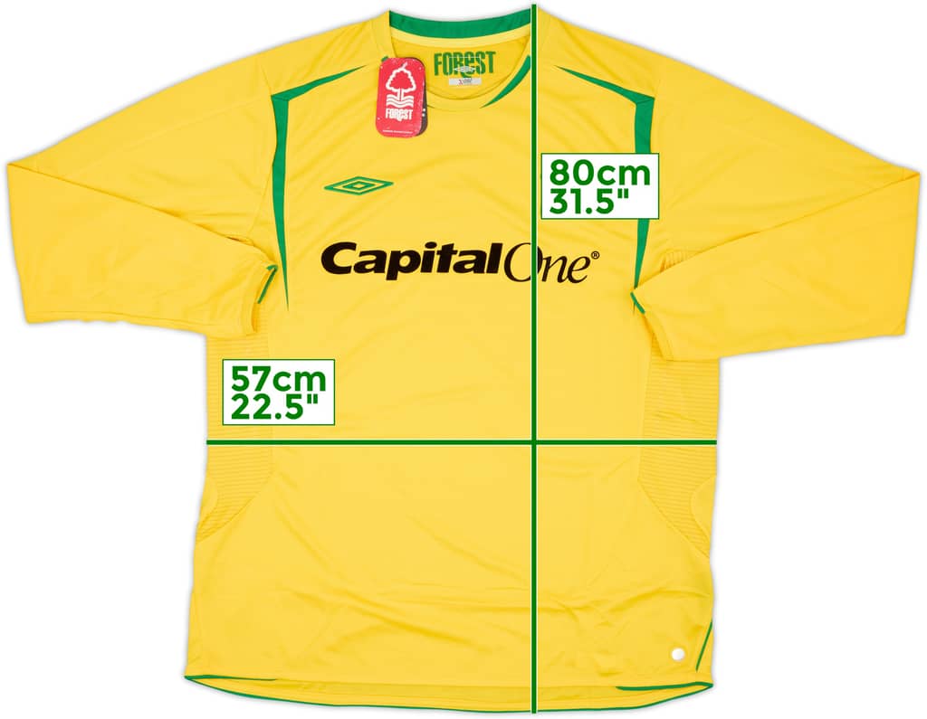 2005-06 Nottingham Forest Away L/S Shirt (XL)
