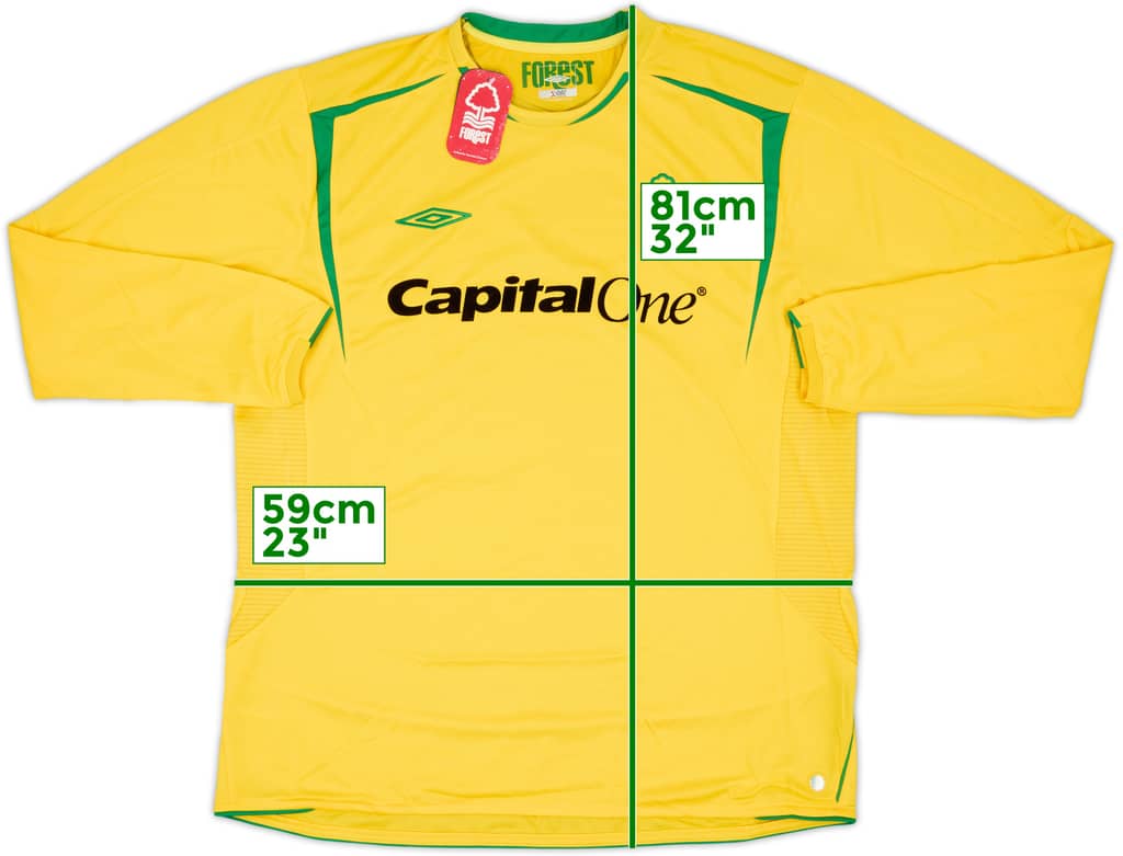 2005-06 Nottingham Forest Away L/S Shirt (XXL)