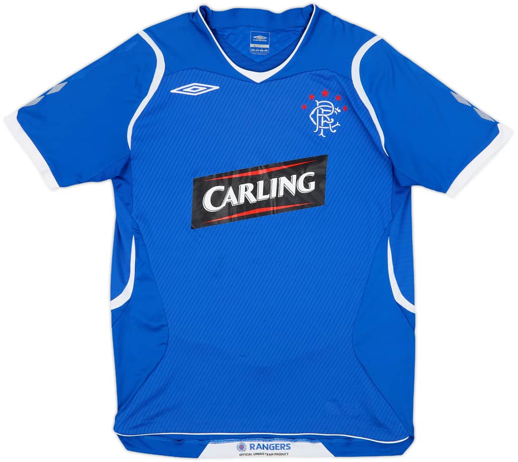 2008-09 Rangers Home Shirt - 9/10 - (S)