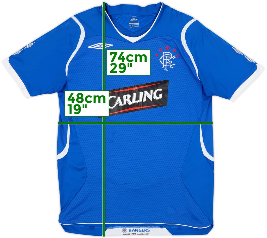 2008-09 Rangers Home Shirt - 9/10 - (S)
